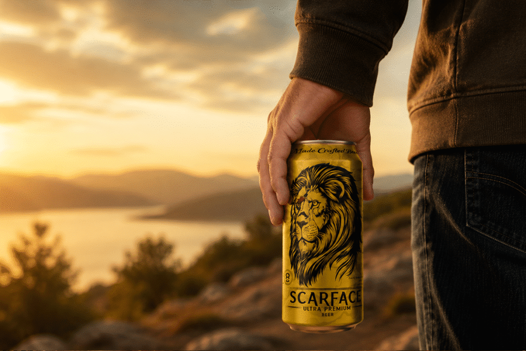 Scarface Beer served as the best strong beer for celebration
